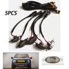 Universal For Ford Toyota Truck Raptor Style LED Amber Front Grille Lights 5PCS
