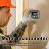 High-Precision Digital Laser Inclinometer Auto-Flip Display LCD Level Meter Woodworking