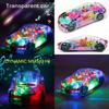 Colorful Led Light Music Car Toy For Boys Aged 2 To 8 Perfect For Christmas Gifts