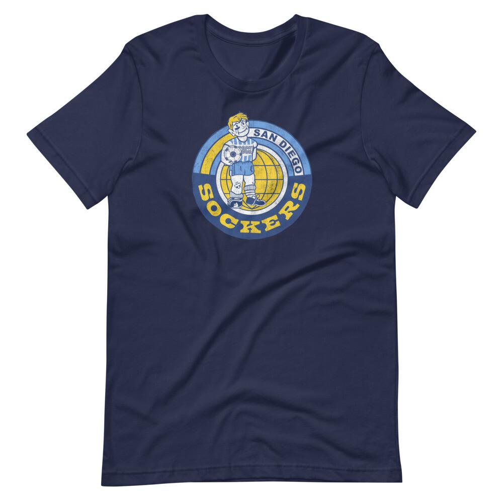 SAN DIEGO SOCKERS MISL Indoor Soccer Team Shirt Short-Sleeve Unisex T-Shirt