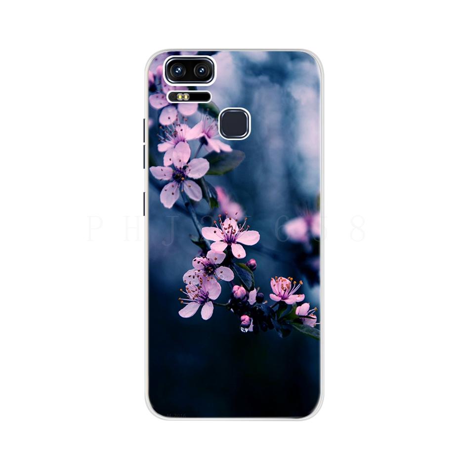 For Asus Zenfone 3 Zoom ZE553KL Case Zenfone Zoom S Z01HD Z01HDA Silicone Soft TPU Phone Back Cover Cases For Asus ZE553KL Funda