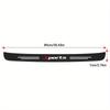 Car Rear Bumper Protective Sticker, Carbon Fiber Material, Scratch-resistant and Dirt-resistant Decorative Strip, Car Modification Parts.
