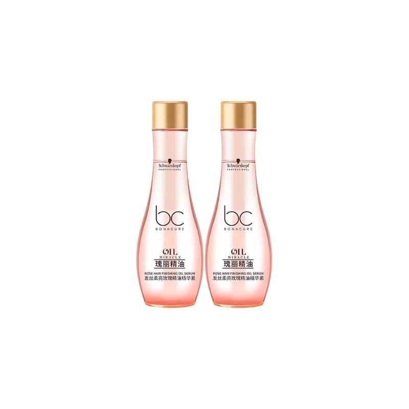 Schwarzkopf Polyflor Hair Brightening Rose Hair Care Oil Oil Control 100ml*2 коричневый