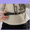Stylish Pu Leather Belt With Metal Buckle For Casual Wear And Fashion Accessory
