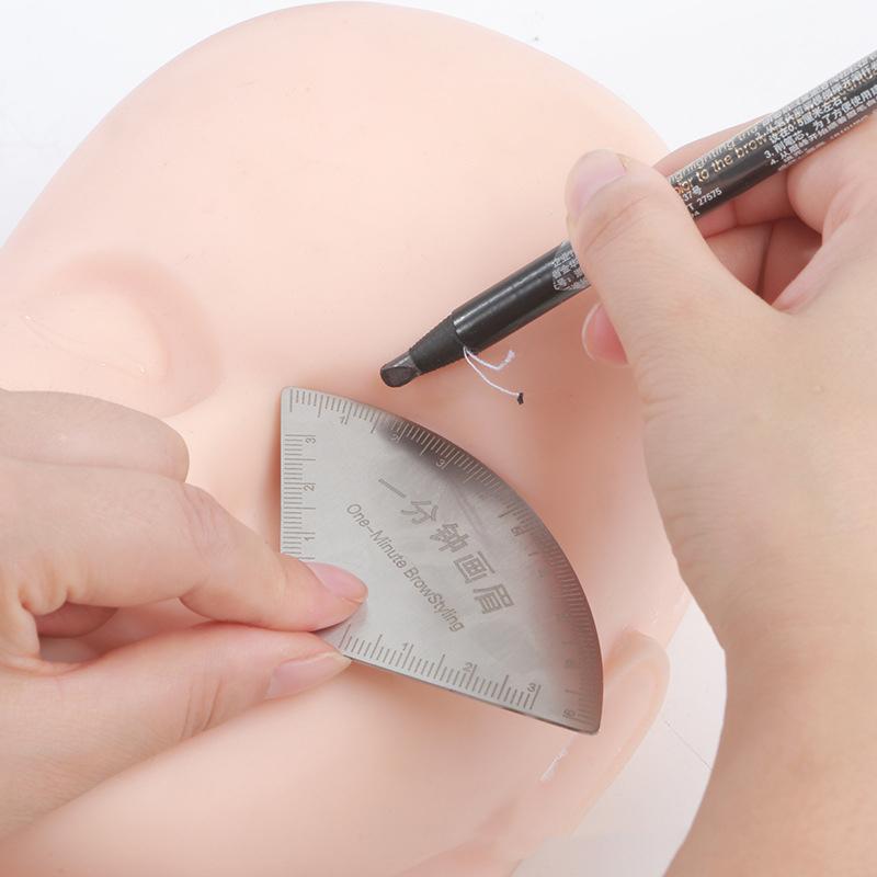 Schnelles Zeichnen Augenbrauen Design Lineal Microblading Mapping Werkzeug Formgebung Permanent Make-up Zeichenführung Lineal Tattoo Zubehör Wiederverwendbar