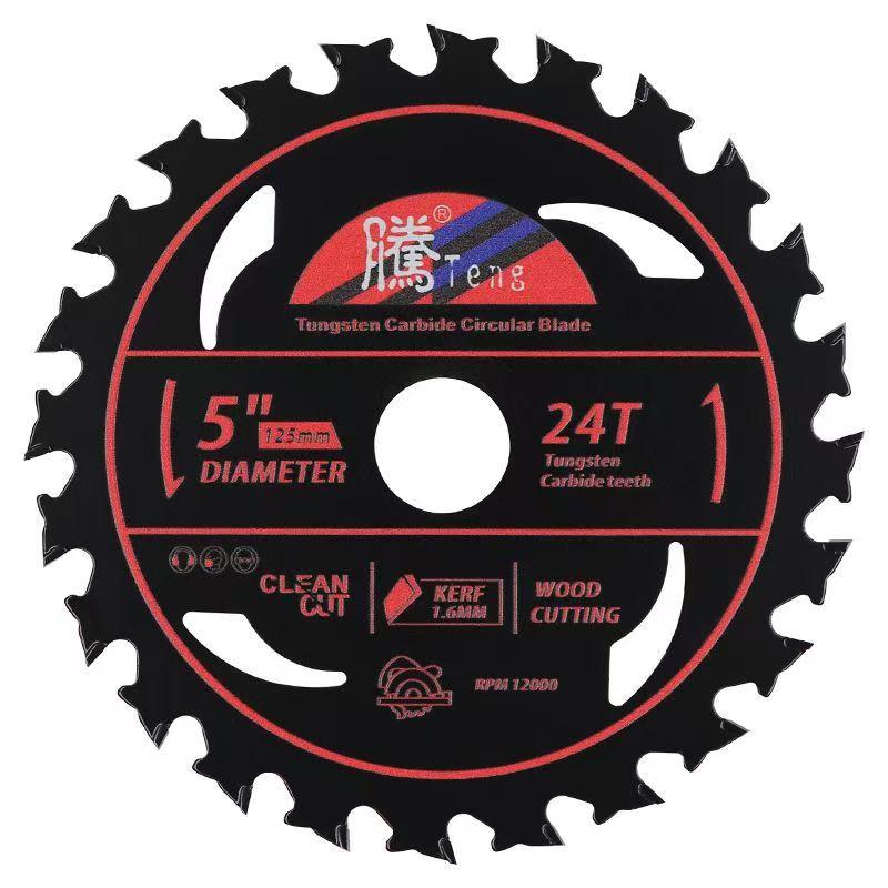 Tungsten Steel Alloy Pneumatic Saw Blade 4 Inches 5 Inches 5.5 Inches Woodworking Special Circular Saw Cutting Blade Lithium Special