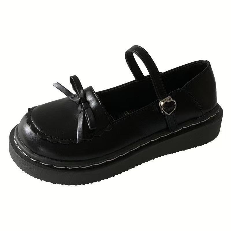 Mode Frühling Neu Elegant minimalistische Damen Schuhe Modische Vielseitige Damen Schuhe Neue Lässige Bequeme Dicke Sohlen Ballerinas