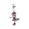 Nuovo Pendente Elefante in Argento 925 Accessori Gioielli Fai da Te Adatto per Bracciale Europeo Palloncino Cane Rana Orso Macchina Cane Topo