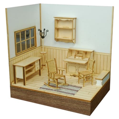 Kobaani Model Studio 1/24 Sweet Style Series Study Assembly Kit SS-022