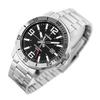 Used New Casio MTP-VD01D-1BV Men's Entiker Stainless Steel Black Dial Casual Analog Sporty Watch