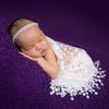 Ny Mjuk Spets Blommig Härlig Nyfödd Baby Foto Fotografi Rekvisita Tofs Tyg Bakgrund Bra Pris