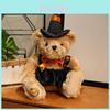 Halloween Teddybär Plüschtier mit Hexenkostüm für Festivaldekorationen und als Geschenk