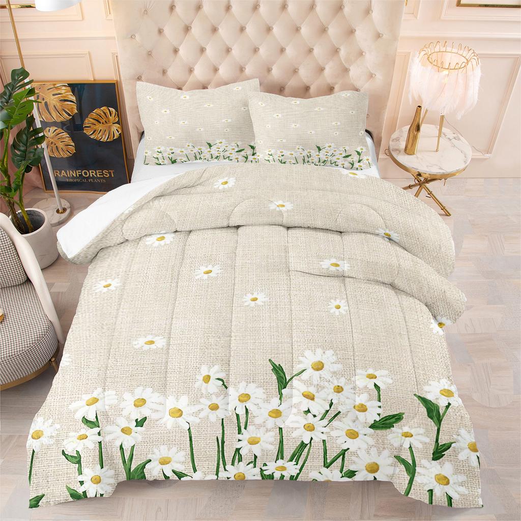 Gaming Controller European Fat Pillowcase Three-piece Bedding Set