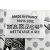 Excellent HERMES Scarf CAVALIER EN FORMES Gray Silk Women Used