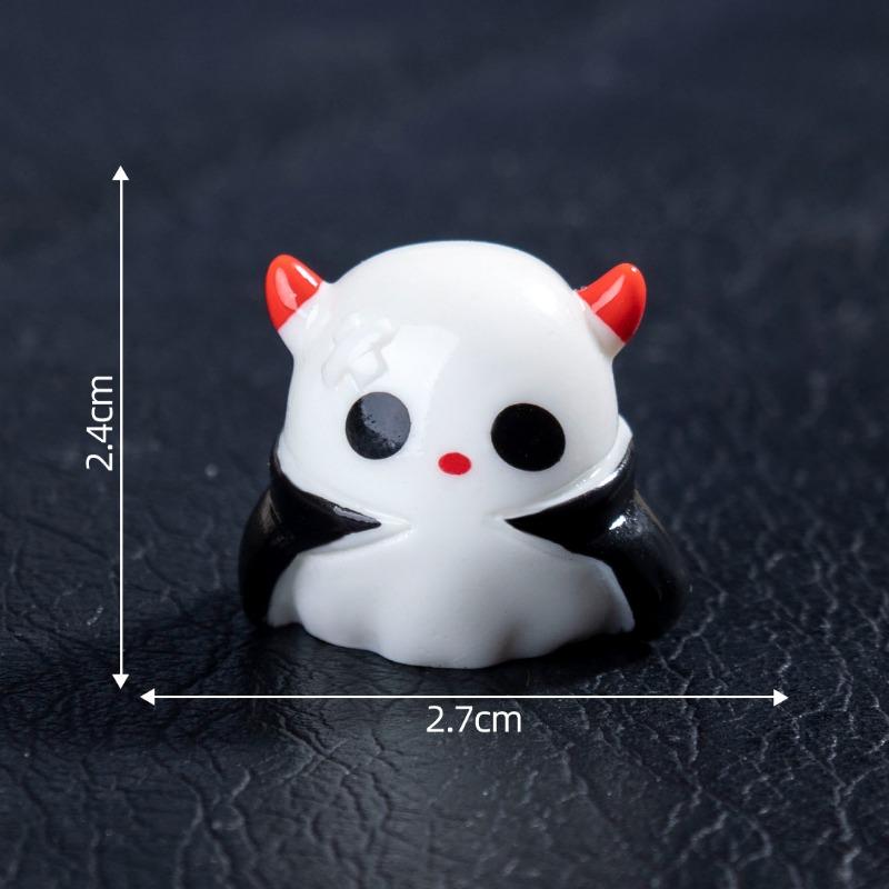 Micro-landscape Cute Halloween Little Ghost Cute Particle Decorative Items Hanging Accessories Mini Small Ornaments