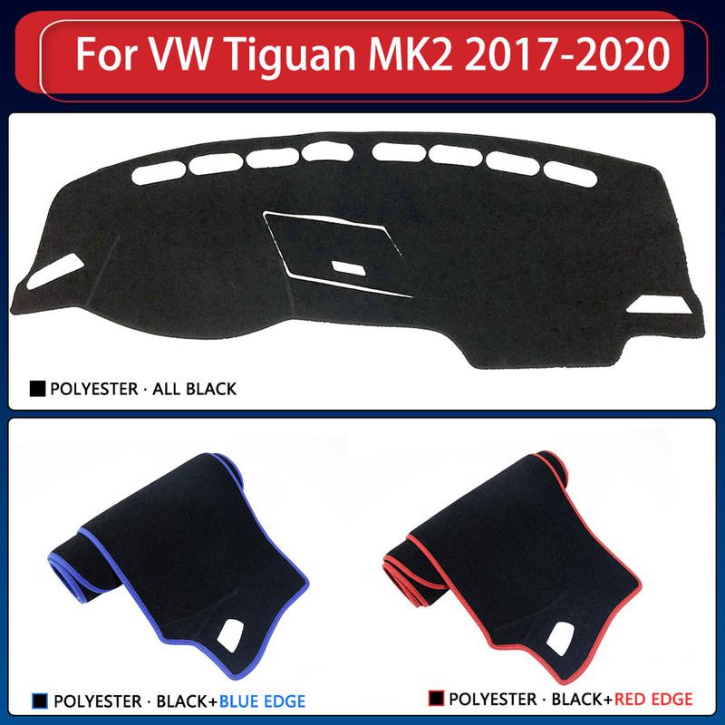 Dashboard Cover Protective For Volkswagen VW Tiguan MK2 2017 2018   Car Accessories Dash Board Sunshield Anti-UV Carpet