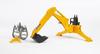 Bruder Backhoe (Rear Shovel) & Grapple Parts BR02338