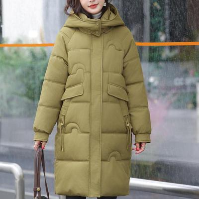 Winter Long Coats for Women Overcoat Hooded  New Fashion Thick Warm Woman Parka Korean Style Winter Jacket