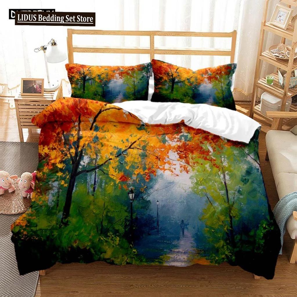 Fashionable Cartoon Printed Bedding Set Soft And Comfortable Customizable Comforter Bedding Sets Fashion Gift For Friends