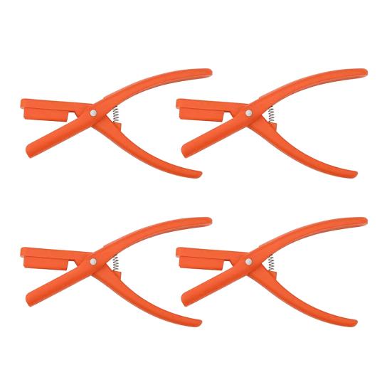 Crawfish Shelling Pliers Food-Grade Plastic Seafood Opener Tool for Easy Shelling Shrimp And Crawfish Tail Meat Removal with Nail