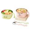 Wutuo Baby Anti-Scald 304 Stainless Steel Feeding Bowl Set
