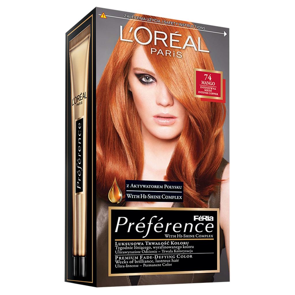 'Oréal Paris Préférence Hair Dye With Shine Booster