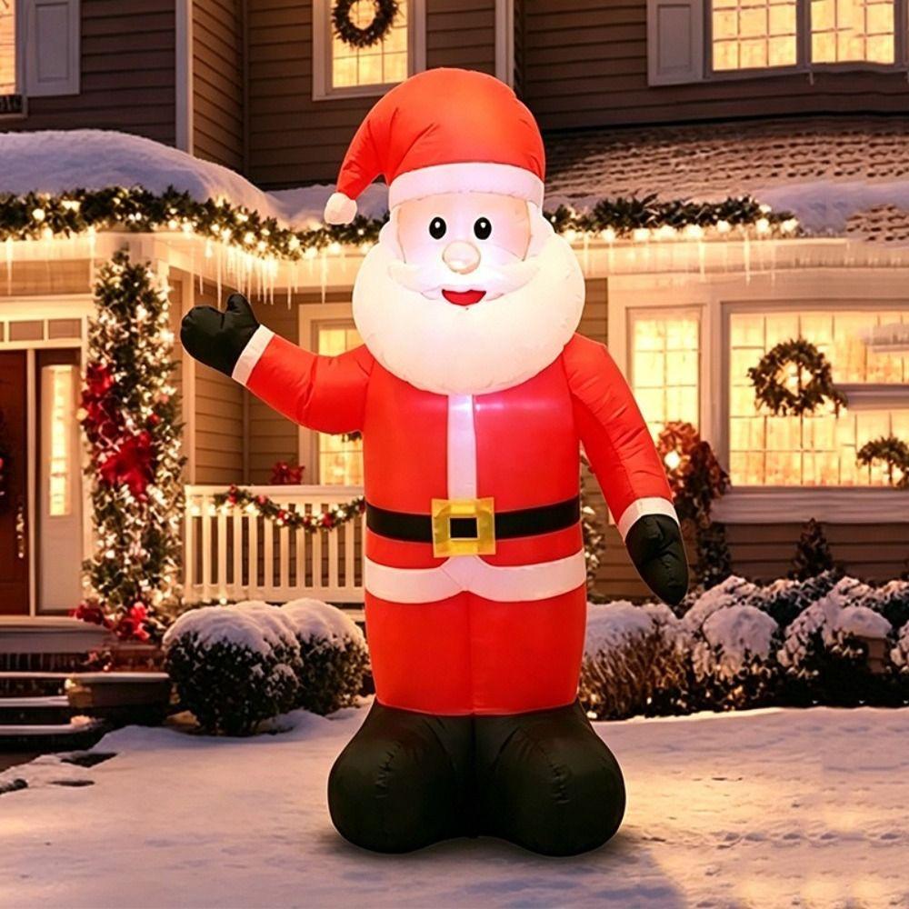 Oxford Christmas Inflatables Decor DIY Inflatable Model Toys Lighted Dolls  Garden Party