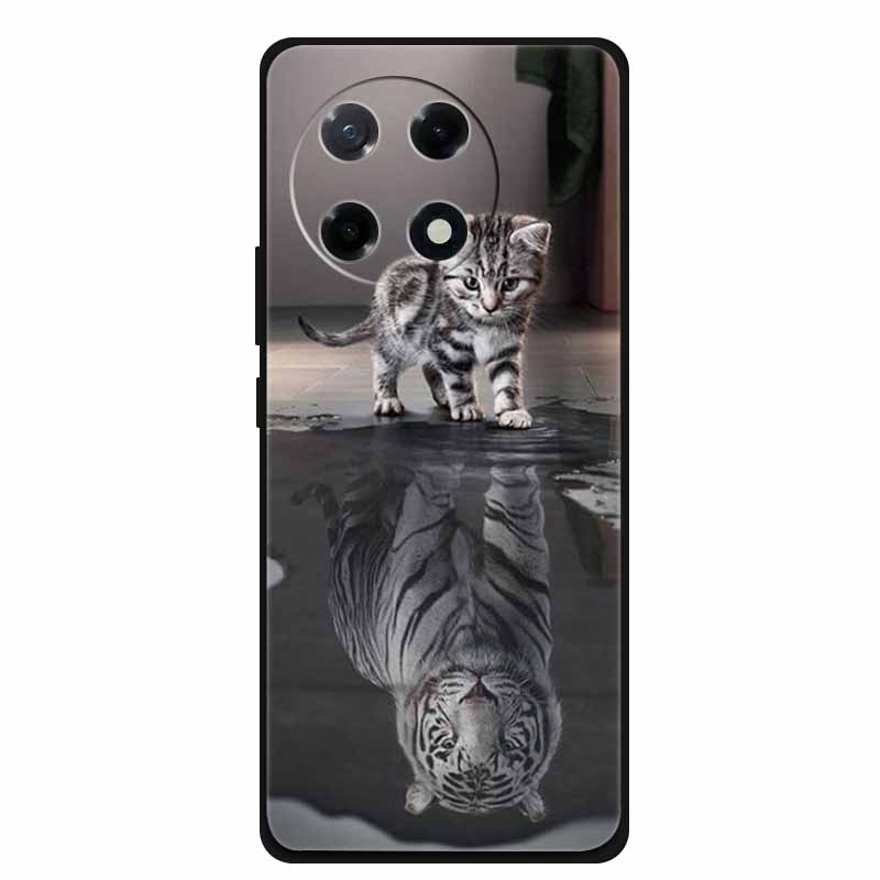 For Tecno Camon 30S Case Popular Picture Black Silicone Soft Back Cover Case For Tecno Camon 30S Phone Cases Camon30s 30 S 6.78"