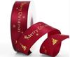 Christmas Ribbon Christmas Tree Pendant Decoration Home Room Decor Gift Packaging DIY New Year Decorative Candy Box Ribbon