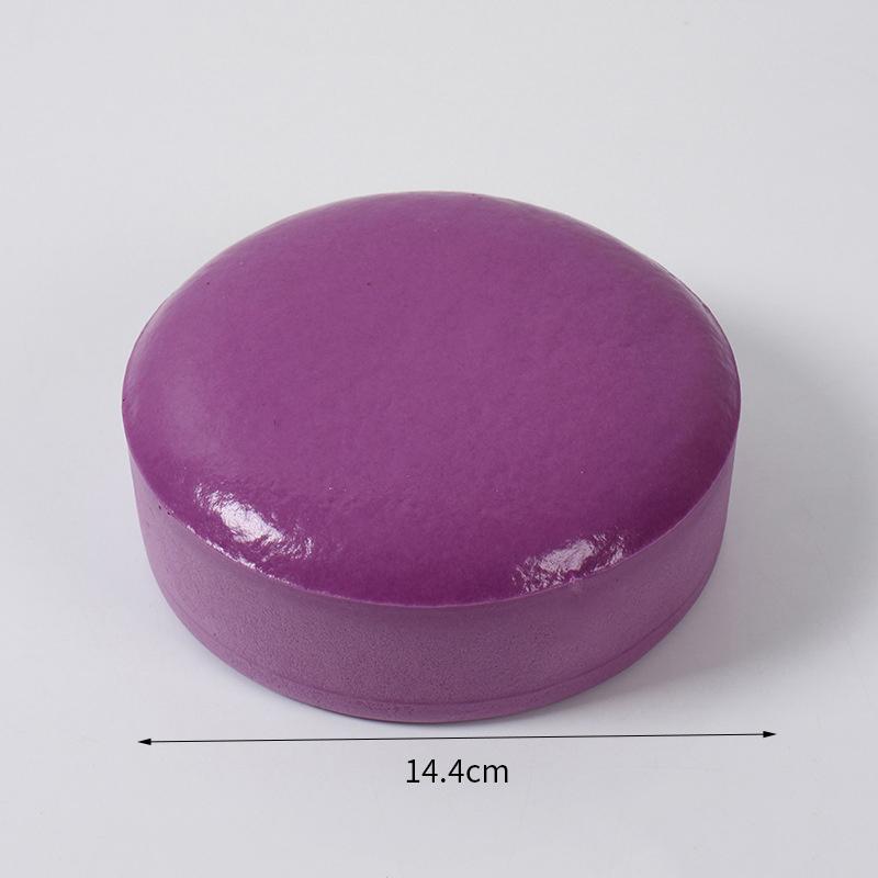 1 Pezzo Pane al Formaggio Squishy Giocattolo Antistress Rimbalzo Lento Spremere Giocattolo Fidget per Ansia ADHD Sollievo Uso Ufficio Casa