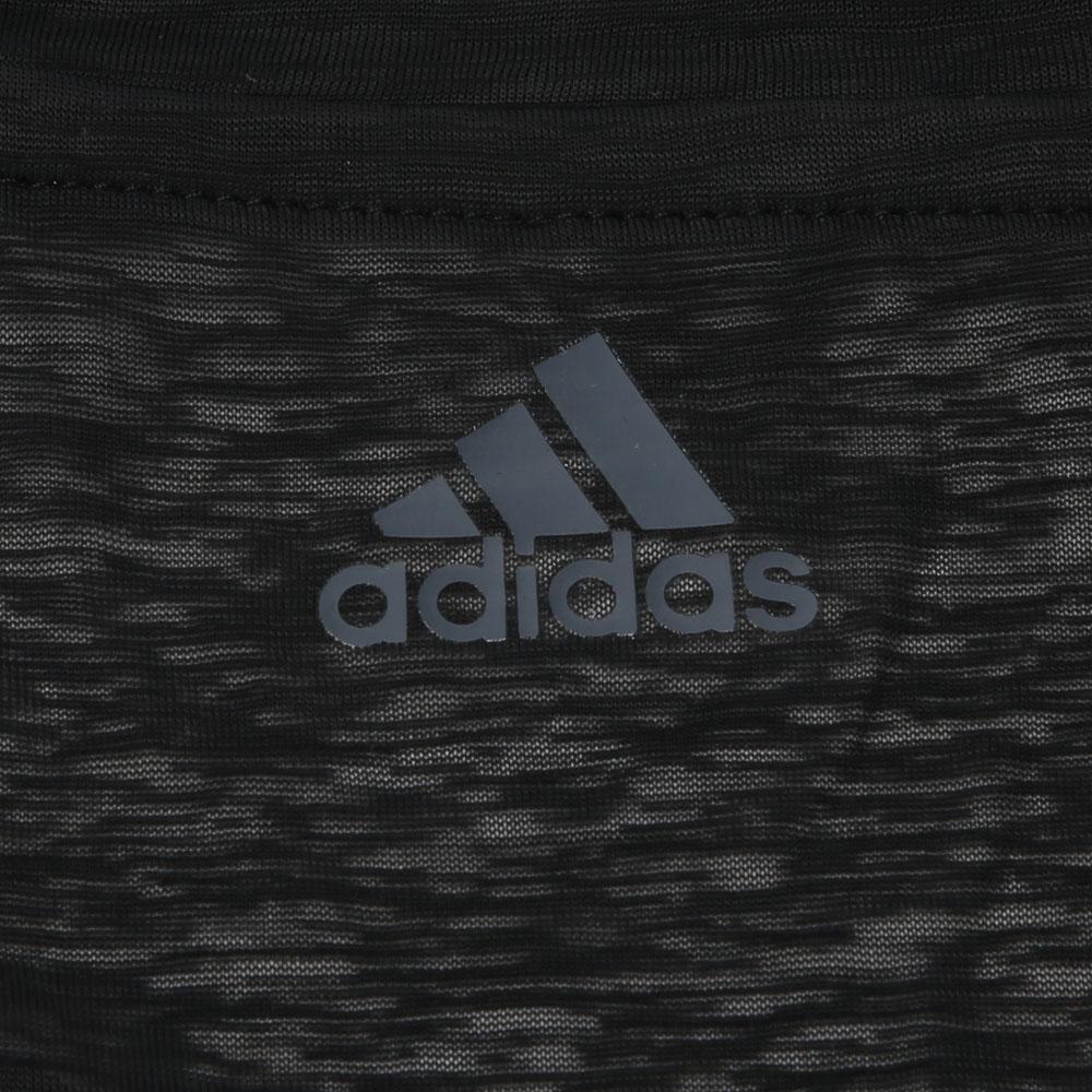 adidas T-shirt a Maniche Corte Girocollo Traspirante Casual da Esterno Tinta Unita Top da Donna Nera CF4448