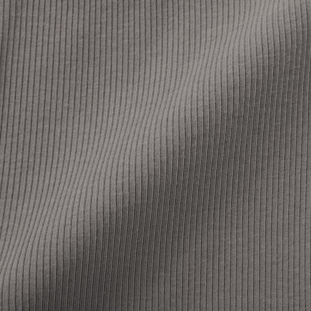 MUJI Stretch Ribbed Leggings DGA14A6S Grayish Brown XL Women's (Full Length)