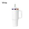 40oz Large Capacity Rainbow Plated Vacuum Insulate Tumbler Outdoor Travel Sports Water Bottle Mugs for Holographic Laser