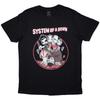 System Of A Down - Mushroom People - Black T-shirt