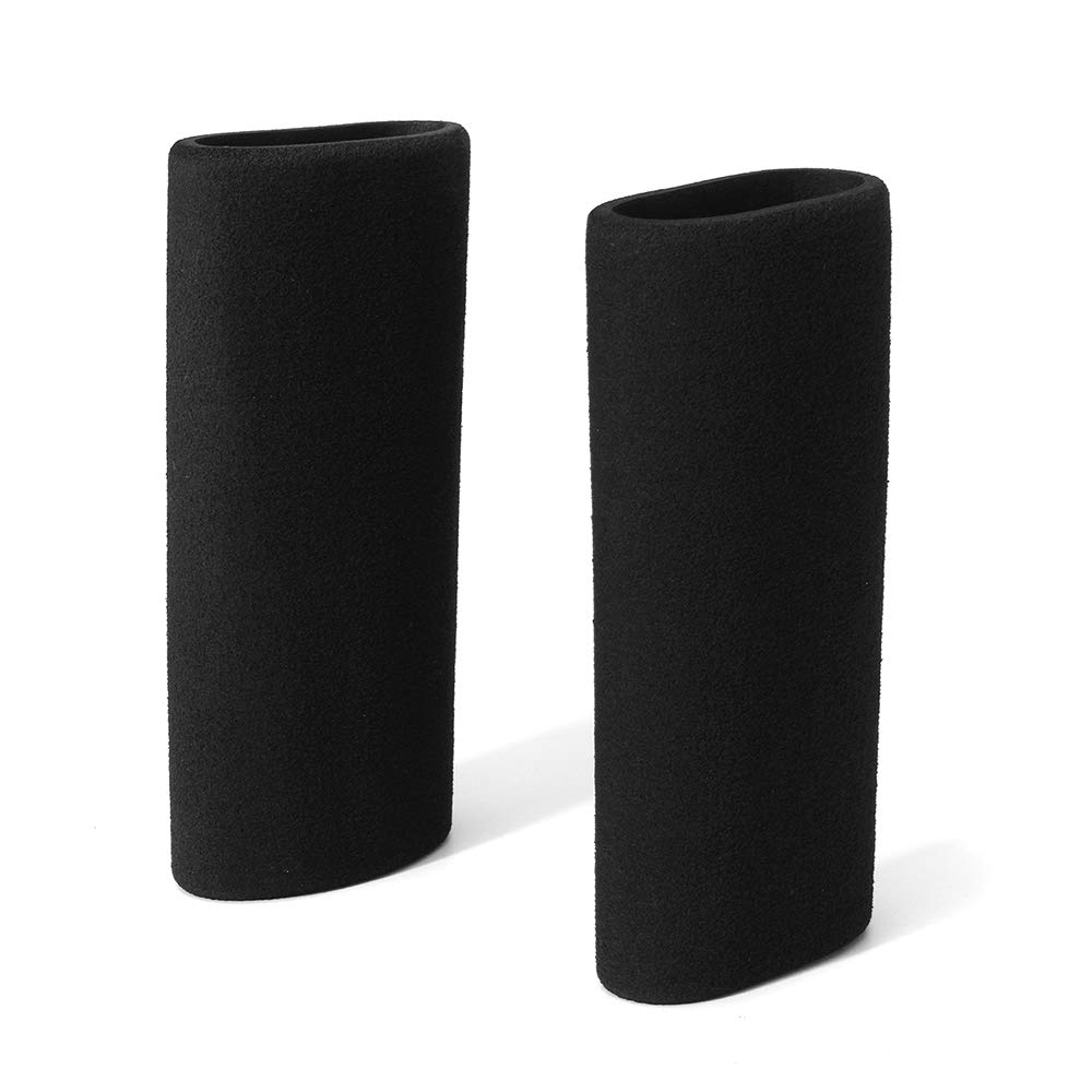 Honelife Pair Motorcycle Handlebar Grip Cover Anti-Vibration Anti-Slip Inner Diameter 31.7-36.8mm Motorcycle Accessories