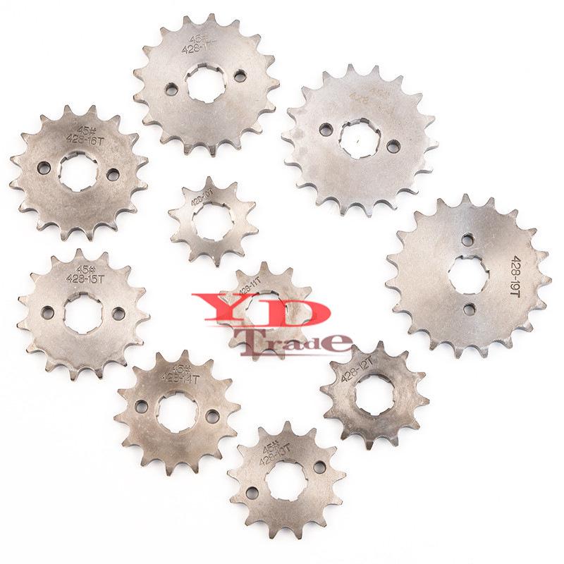Off-Road ATV & Dune Buggy Engine: 428 Chain Sprocket Gears, 10-19T