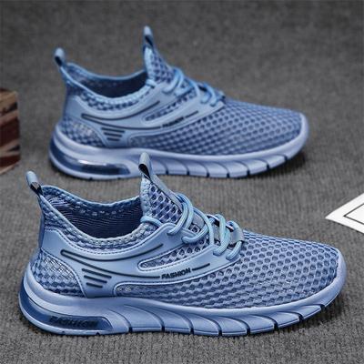 Summer Breathable Thin 22 New Casual Mesh Fly-woven Mesh Shoes Lightweight Soft-soled Sports Running Trendy Shoes