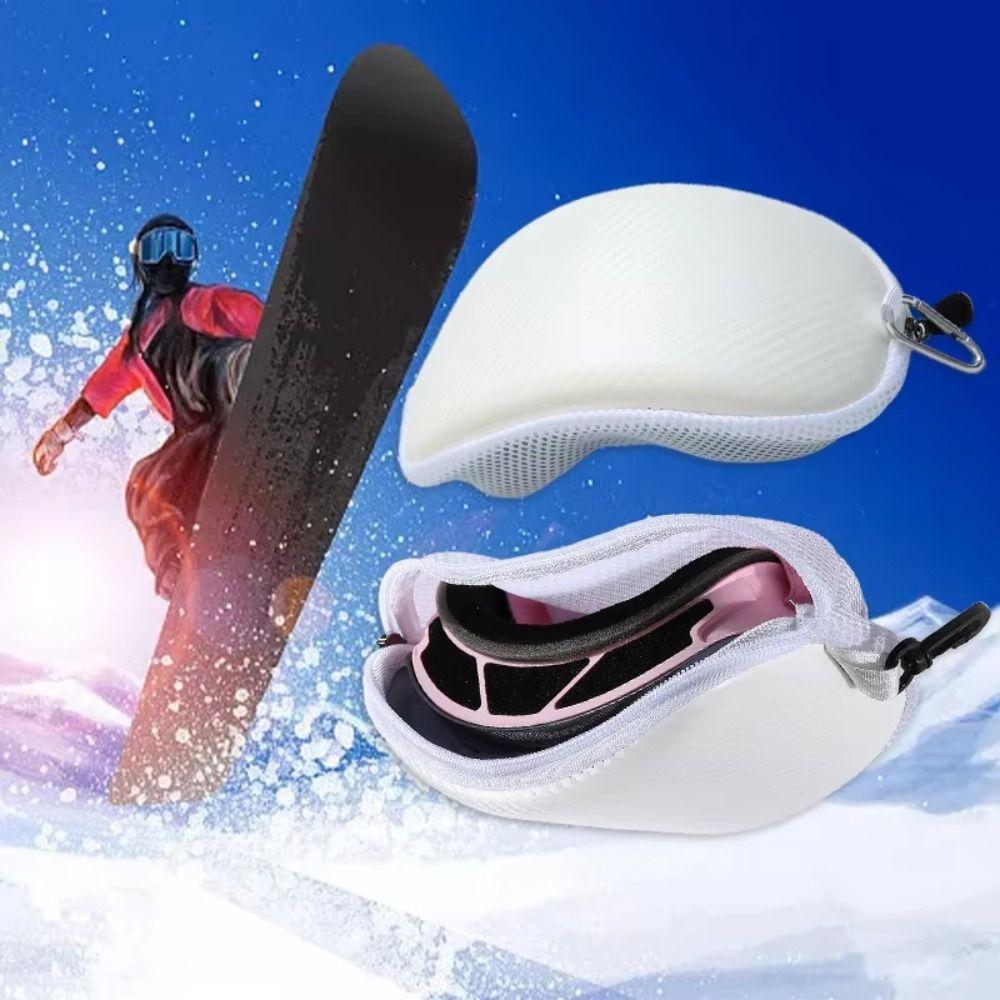 Zipper Box Ski Glasses Case Shockproof Snow Eyewear Protector Eyewear Storage Box Winter Sports