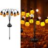 6/8LED Solar Halloween Pumpkin Lantern Solar Decorative Light, Suitable for Halloween Lawn and Courtyard Road Decoration