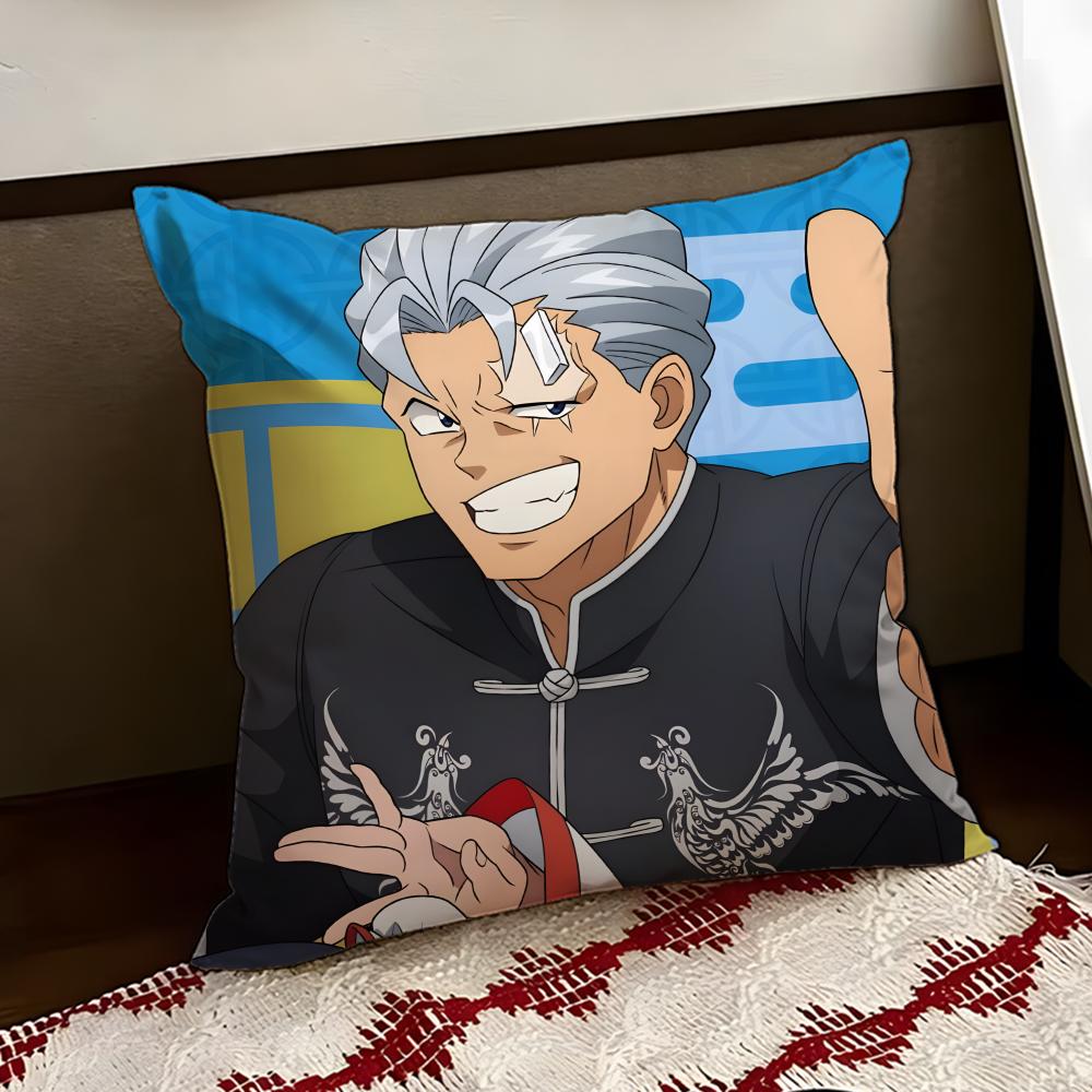 UUndead Anime UUnluck Cushion Cover Reversible Soft Durable Pillow Cover Home  Car MultiScene Use for Daily Comfort