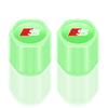 Luminous Car Tire Valve Caps Fluorescent Motorcycle Wheel Tyre for Audi C5 C6 C7 A4 B6 B8 B7 A6 A3 A5 Q3 Q5 Q7 8P S3 S5 S1 S4 S2 RS3 RS4 RS5 RS6 RS8