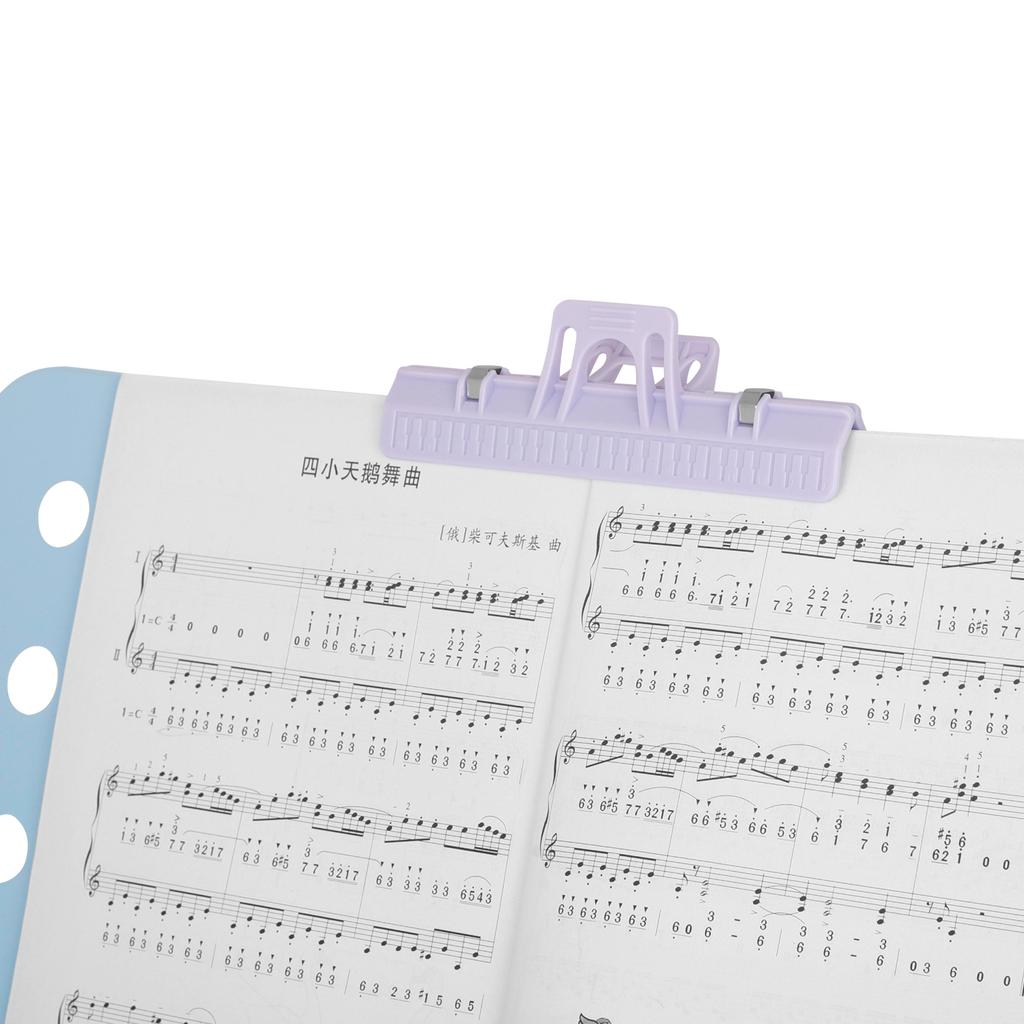 Irin Music Stand Collapsible Sheet Music Score Tripod Stand Holder Macaron Colors With Music Clip Musical Instrument Accessories