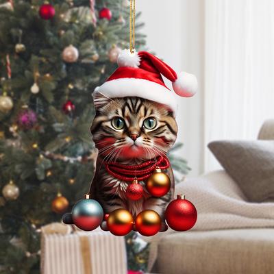 Cartoon Dog Cat Dragon Egg 2025 Christmas Ornaments Hanging Decor Gift Christmas Hanging Tree Personalized Pendant Party Supply