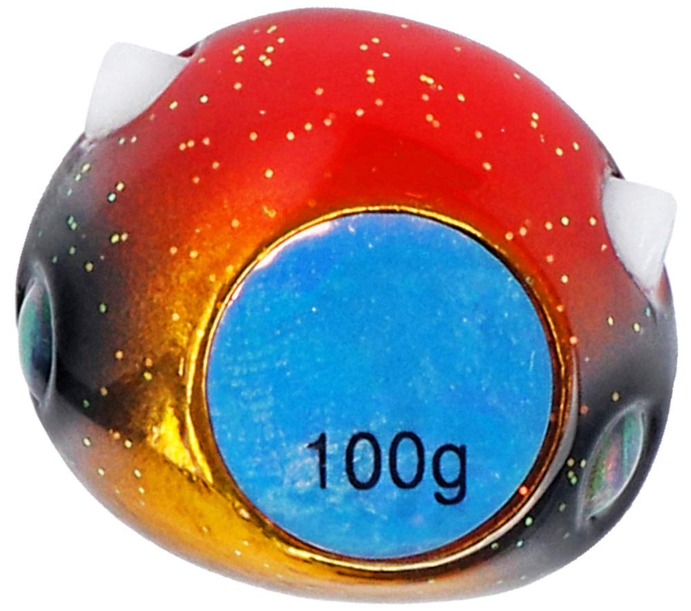 

Daiwa Tairaba Kouga Bay Rubber Free TG Head 100g Golden Orange Lure (DAIWA)