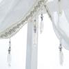White Window Curtain Sheer Voile Drapes for Living Room Bedroom Balcony Bathroom