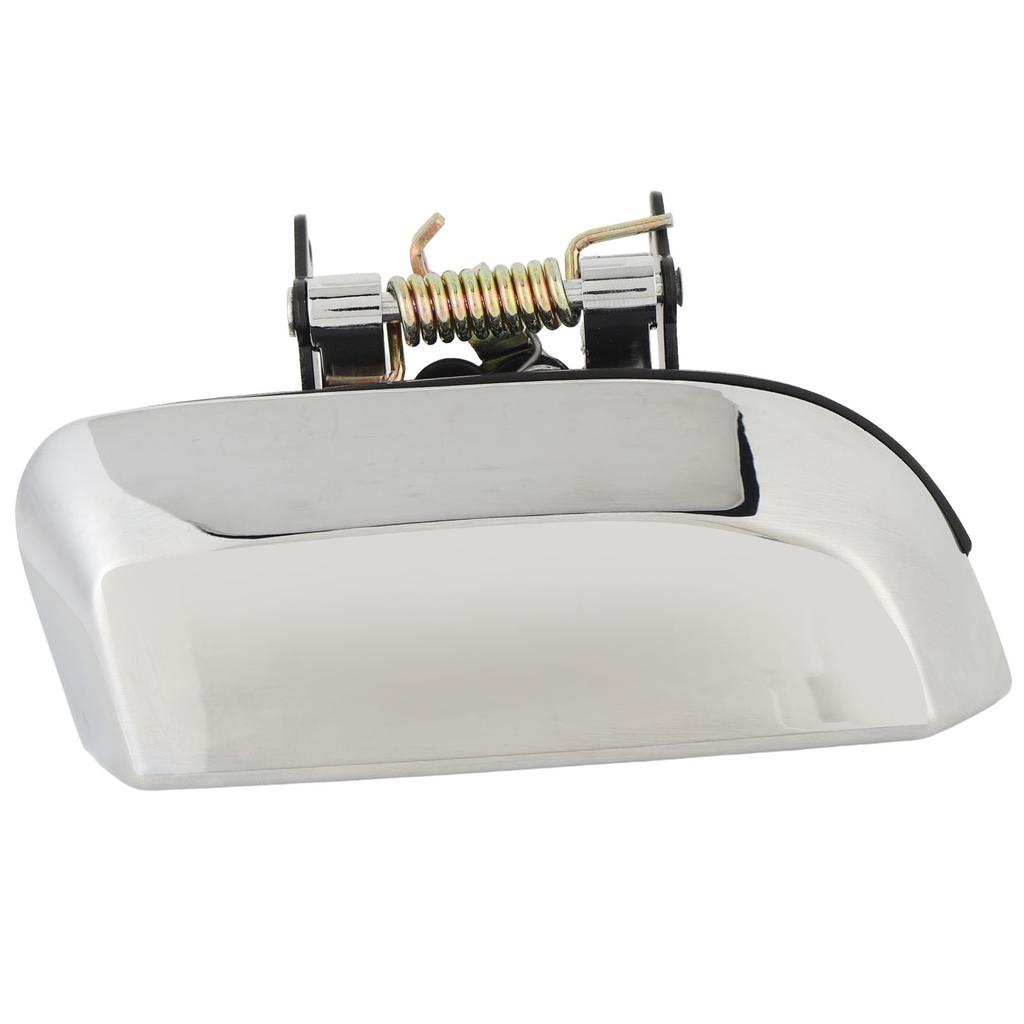 Driver Left Side Exterior Rear Door Handle ABS Chrome Stable Performance for Armada 2004 To 2015
