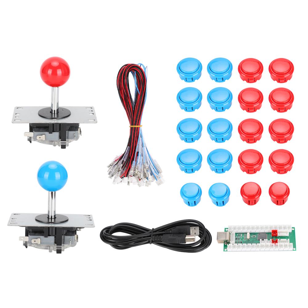 

Game Accessory Joystick DIY USB Game Set for Win8 Win7 Vista XP 2000 98 Linux