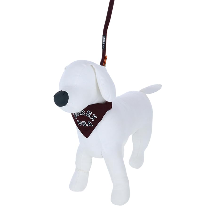 AVIREX MA-1 Leash, Red | Avirex Dog Leash, Outing Accessories, Walking Accessories, Outdoor Accessories for Dogs (L)