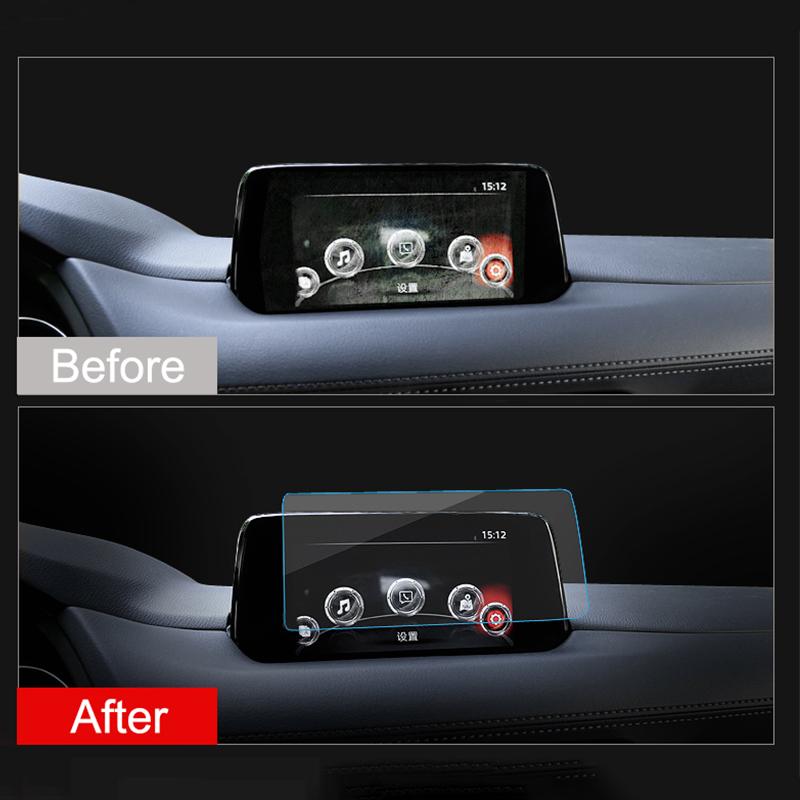 Für Mazda CX5 CX-5 CX 5 KF 2018 2017 Zubehör Auto GPS Navigation Gehärtetes Glas Schutz Film LCD Bildschirm Aufkleber