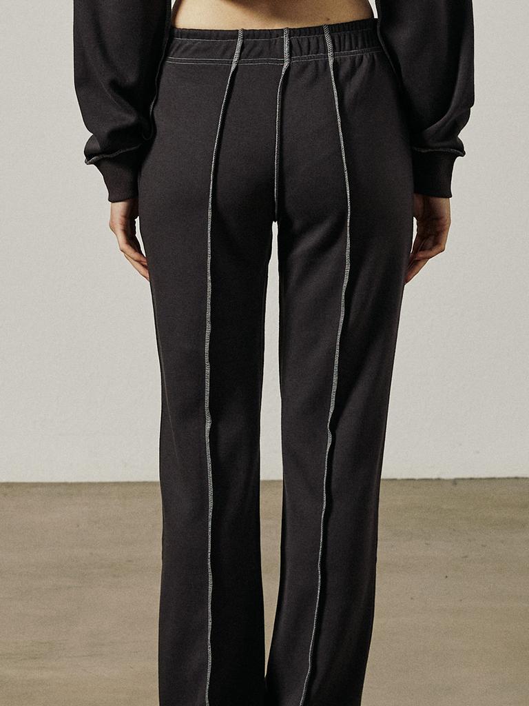 KITTY POTTERY Stitch Jogger Pants [Charcoal]